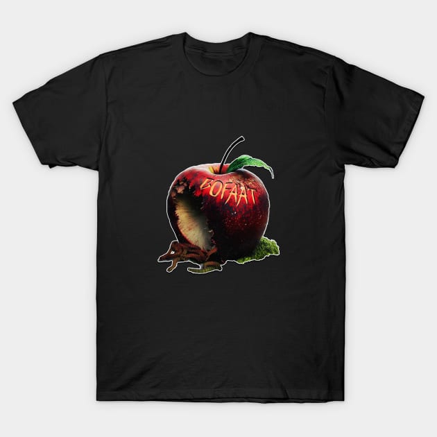 BoFaat Rotten Apple T-Shirt by BoFaatWear